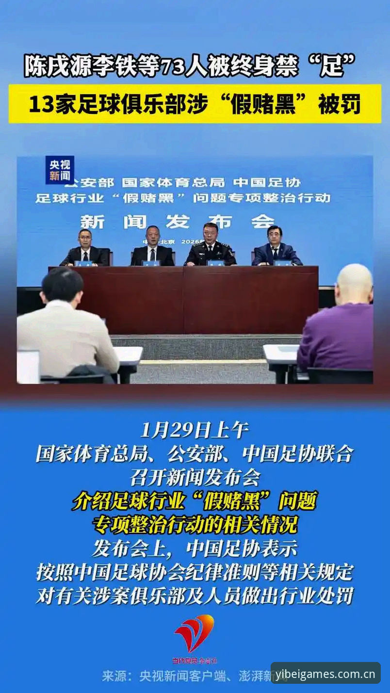 足协第三批禁足名单最新动态：65人被罚，终身禁足17人，行业震动持续发酵